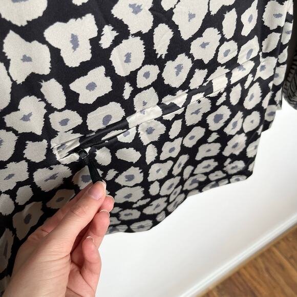 Gretchen Scott Quarter Zip Up Pullover Top Womens Medium Wildcat Zip Pockets - Picture 12 of 12